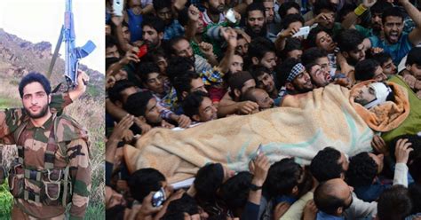 burhan wani may be projected a martyr but kashmiri youth will do well to stay away from militancy