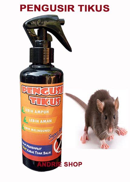 Jual Pengusir Tikus Super Ampuh Spray Pengusir Tikus Pembasmi Tikus