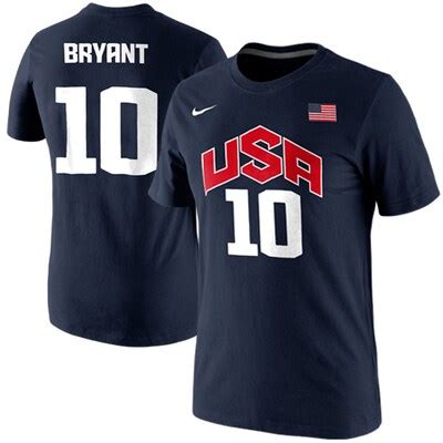 Authentic nba jerseys are at the official online store of the national basketball association. Nike Kobe Bryant USA Basketball 2012 Replica Jersey T-Shirt - Navy Blue