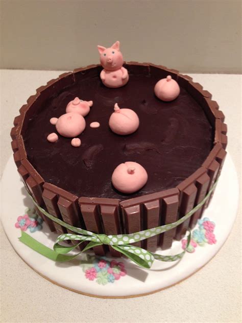 Pigs In Mud Cake No Bake Cake Pigs In Mud Cake Mud Cake