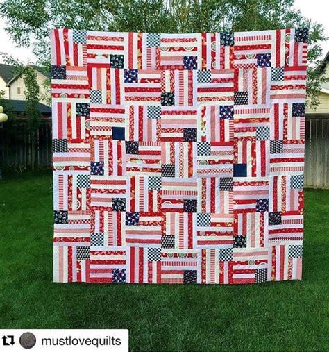 American Dream Quilt Pattern By Angela Pingel 728350993918 Quilt In A