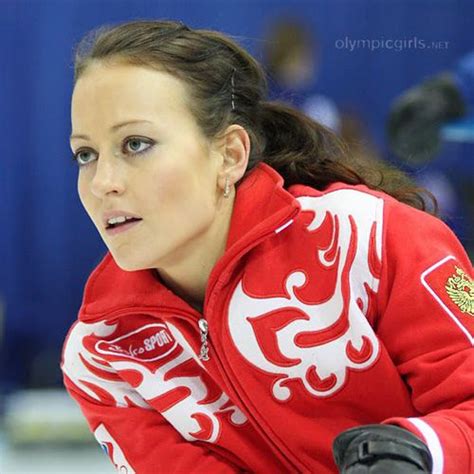 Ekaterina Galkina Russian Curling Curling Team Womens Curling