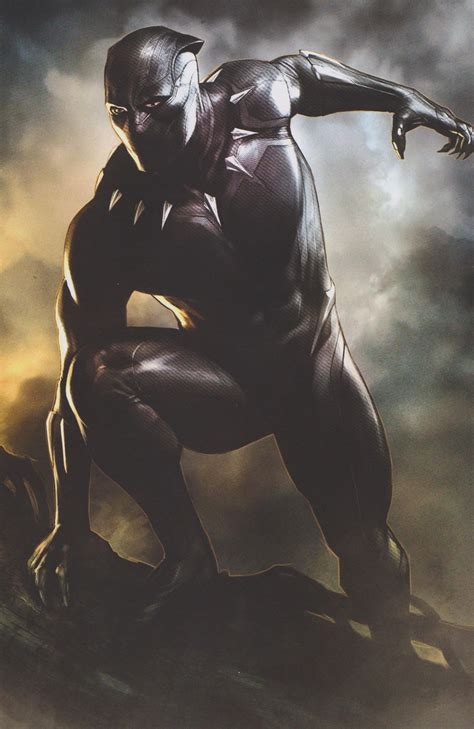 MCU Black Panther (Concept Art) | Black panther art, Black panther images, Black panther marvel