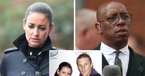 Kirsty Gallachers Ex Lays Into Arsenal Legend Ian Wright For Tweeting