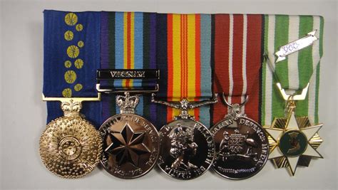 Order Of Australia Vietnam Campaign Medals Ribbon Bar The Medalist