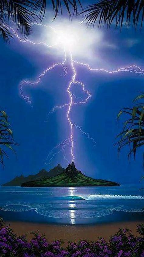 Absolutely Gorgeous 💘 Lightning Storm Nature Beautiful