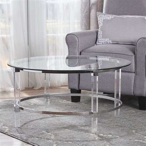 Acrylic Coffee Table Square Square Clear Acrylic Modern Coffee Table