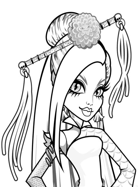 20 Ideen Für Monster High Ausmalbilder Kostenlos Zum ...