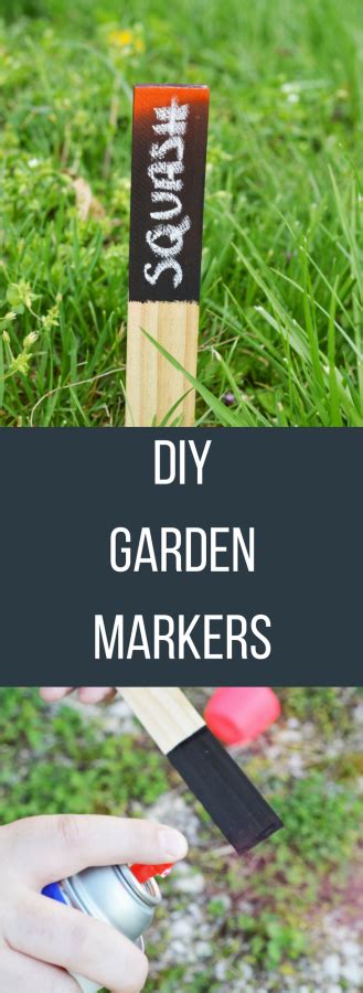 Super Easy Diy Garden Markers Using Materials From Home
