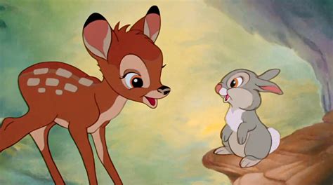Video Real Life Bambi And Thumper Caught On Camera Playing Together Inside The Magic