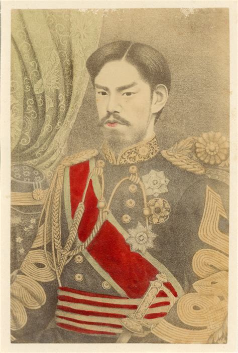 Japan Emperor Meiji By Photographie Originale Original