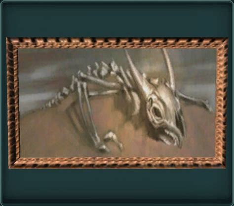 Painting Of A Krayt Dragon Skeleton Swg Wiki The Star Wars Galaxies Wiki