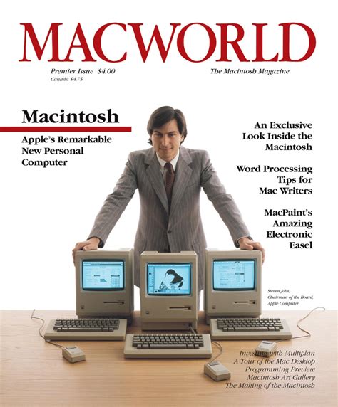 Cover Story Steve Jobs And The First Issue Of Macworld Macworld