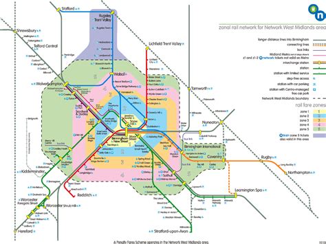 Birmingham Geocaching Rail Map