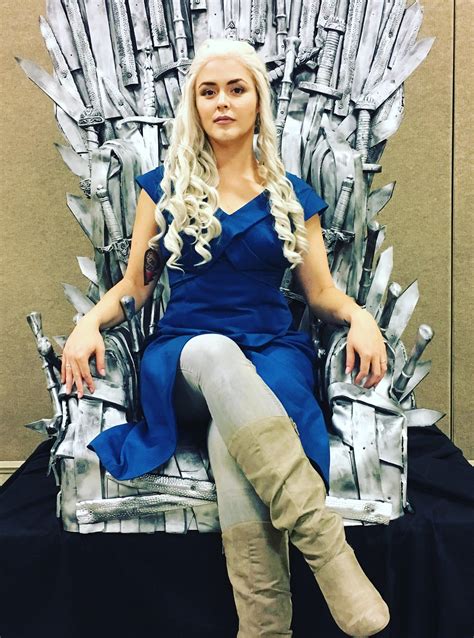 Self My Daenerys Targaryen Cosplay From Con Of Thrones 2017 Cosplay