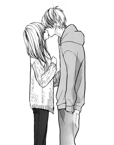 Anime Cute Couple Drawing At Getdrawings Free Download