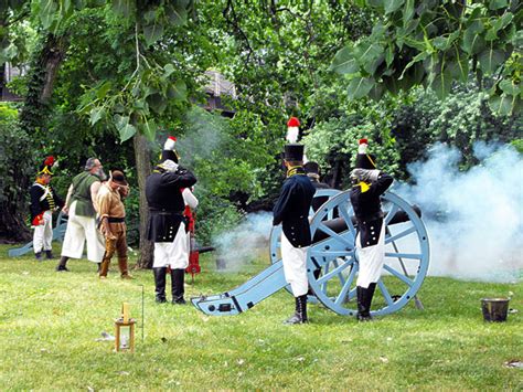 Firing Of Cannons Free Stock Photo Public Domain Pictures