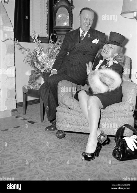 Comedian Stan Laurel And His Fourth Bride Russian Born Ida Kitaeva Raphael Smile Like A Couple
