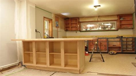 To simplify the project, choose cabinets that are exposed end on both sides, meaning they have finished side panels. Woodwork Building A Kitchen Island With Cabinets PDF Plans
