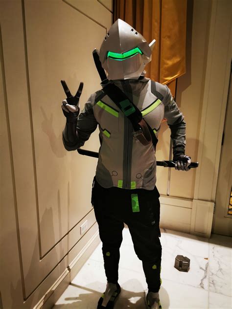 Self First Time Ever Cosplaying At A Con Genjis Overwatch 2 Outfit
