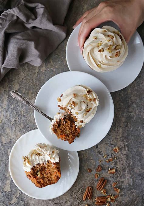 Easy Carrot Cake Cupcakes Recipe Savory Spin
