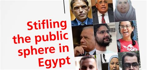 Stifling The Public Sphere In Egypt Egyptian Front For Human Rights