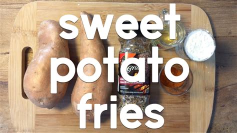 The answer depends on the size of the potato. How to Cook Baked Sweet Potato Fries - YouTube