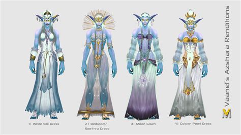 Azshara Outfit Collection By Vaanel On Deviantart