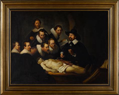 Bonhams The Anatomy Lesson Of Dr Nicolaes Tulp Group Portrait