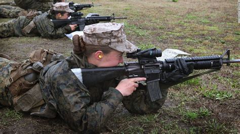 Military Welcomes First Women Infantry Marines Cnnpolitics
