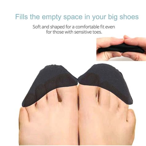 Shoe Fillers Sizers Inserts Shoesizers For Shoes That Are Too Big For