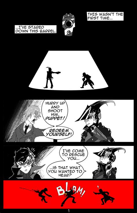 artstation persona 5 fan comic page 1