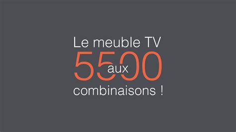 Mytvstand Topline Le Meuble Tv Aux 5500 Combinaisons Youtube