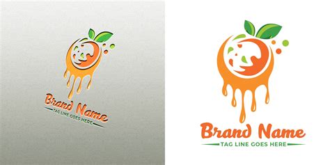 Orange Logo Design Template By Wpthemesgrid Codester