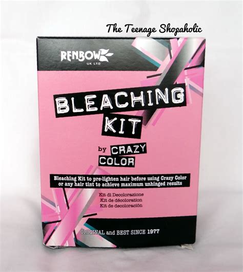 Packed with the goodness of aloe vera and chamomile, this cream bleach provides. Diva's Diary: Crazy Color Bleaching Kit and Ion Colour ...