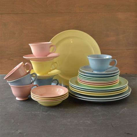 Lu Ray Pastel Dinnerware Set Of 29 By Taylor Smith And Taylor From