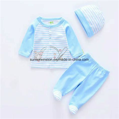 100 Cotton Newborn Baby Clothes 3pcs Per Set China Newborn Baby