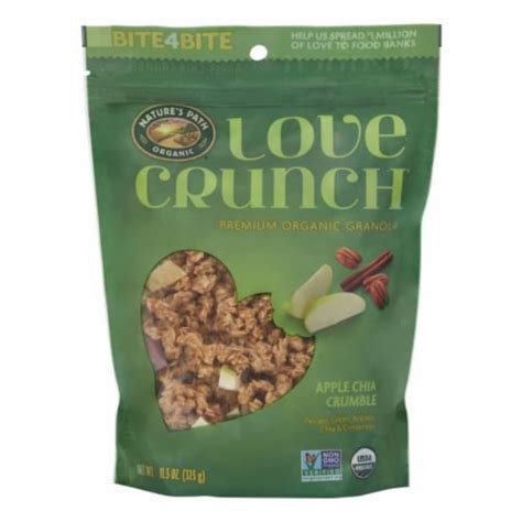 Nature S Path Organic Love Crunch Apple Chia Crumble Granola Oz