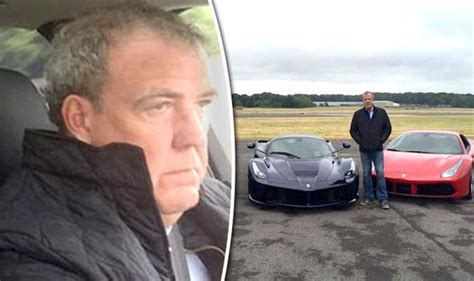 Jeremy Clarkson Looks Down As He Takes His Final Ever Lap Around The