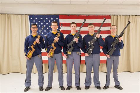 Mma Places In Top 5 Out Of 75 Teams At Jrotc Rifle Sectionals