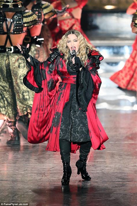Madonna Pulls Down A Female Fans Top And Exposes Her Bare Breast In