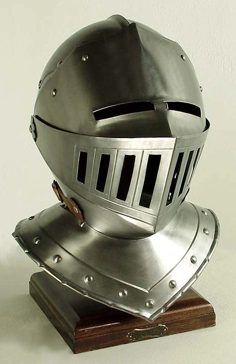 Image Detail For Medieval Knight Helmet With Slotted Visor Knights