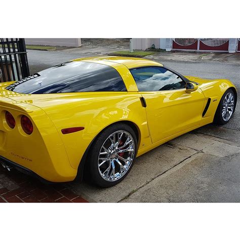 C7 Corvette Z06 Style Reproduction Wheels Set Chrome On Sale