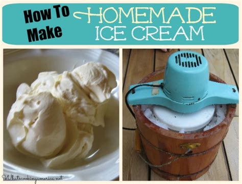 Homemade Ice Cream Recipes Whats Cooking America