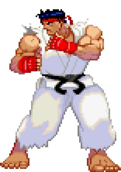 The Mugen Fighters Guild Sfiii Hidef Sprites Apng Versions Added Capcom Art Ryu Street