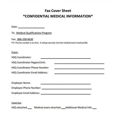 9 Confidential Fax Cover Sheet Templates Doc Pdf Free And Premium
