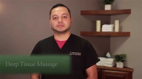 Deep Tissue Massage At Oak Haven Massage Youtube