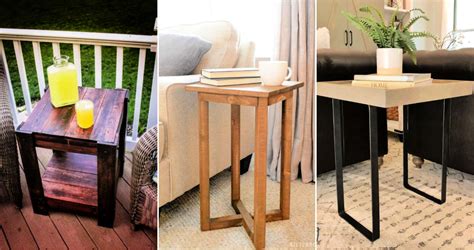 12 Rustic End Tables That You Can Easily Diy By Yourself