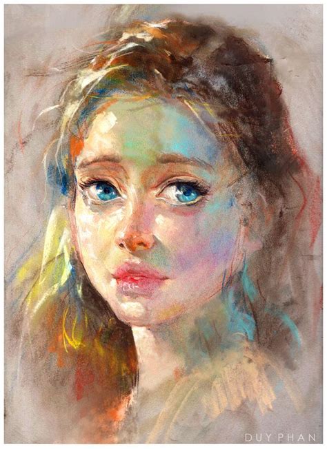 How The F Does This Site Even Work Portrait Painting Pastel