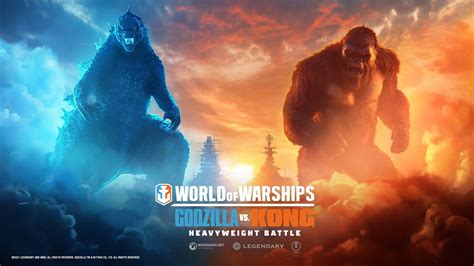 King Kong And Godzilla Will Take Up The Fight In World Of Warships